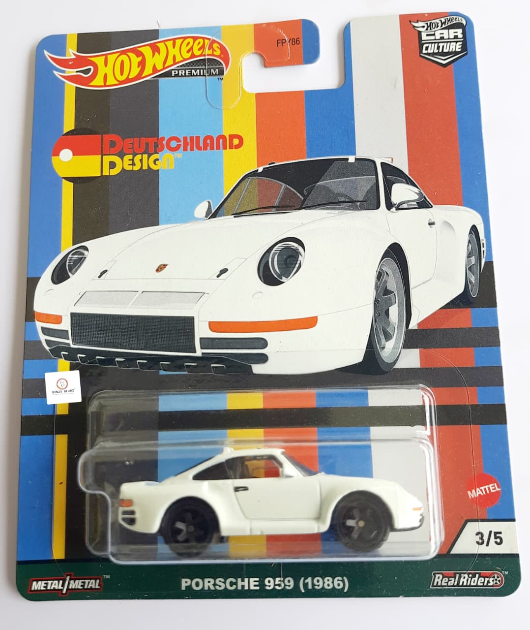 Porsche 959 (1986) HotWheels Deutschland Design Premium Car Culture