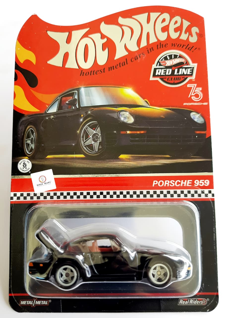 RLC Exclusive 1986 Porsche 959 - Spectraflame true black