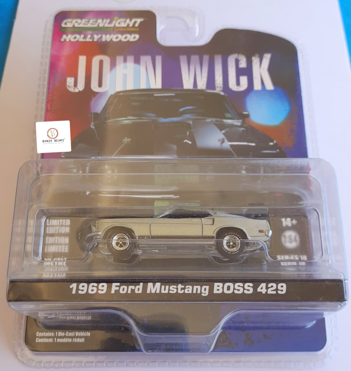 1969 Ford Mustang Boss 429 John Wick - Greenlight
