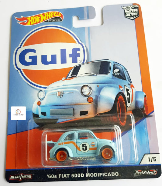 Hot Wheels '60s Fiat 500D Modificado Gulf