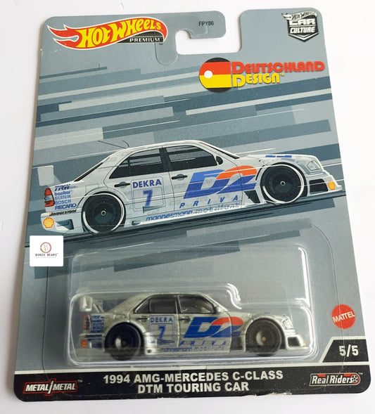 Hot Wheels 1994 AMG-Mercedes C-Class DTM Touring Car - Real Riders