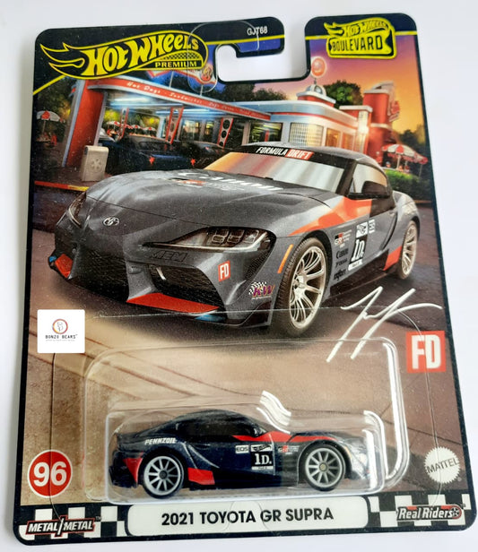 Hot Wheels 2021 Toyota GR Supra - Real Riders