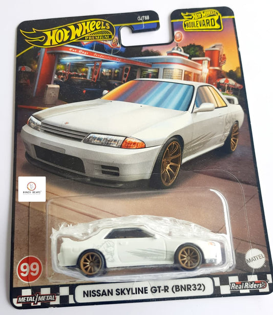 Hot Wheels Nissan Skyline GT-R (BNR32) - Real Riders
