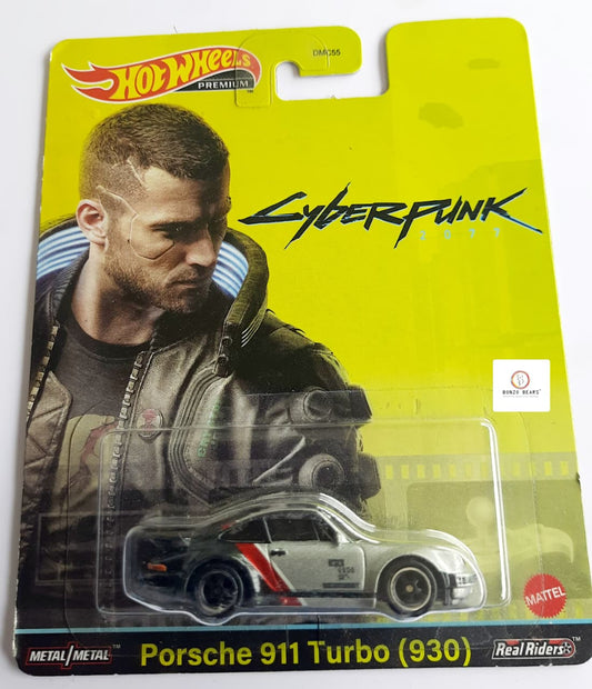 Hot Wheels Cyberpunk Porsche 911 Turbo (930) - Real Riders