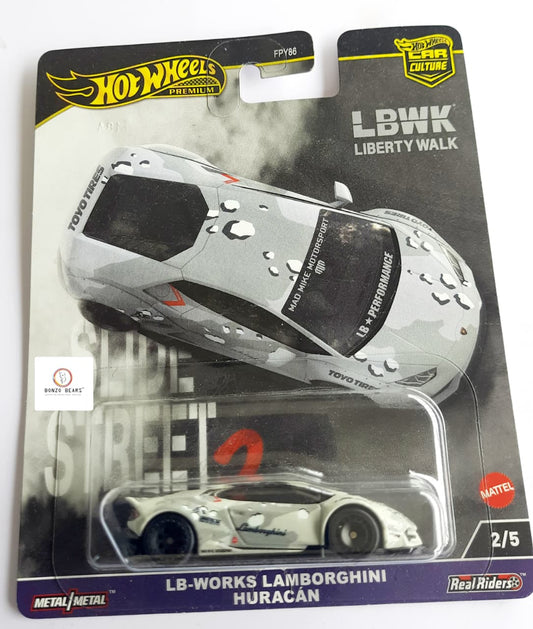 Hot Wheels Liberty Walk LBWK LB-Works Lamborghini Huracan - Real Riders