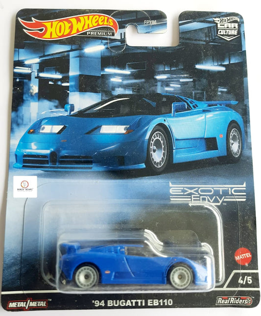 94 BUGATTI EB110 - HOT WHEELS PREMIUM - CAR CULTURE