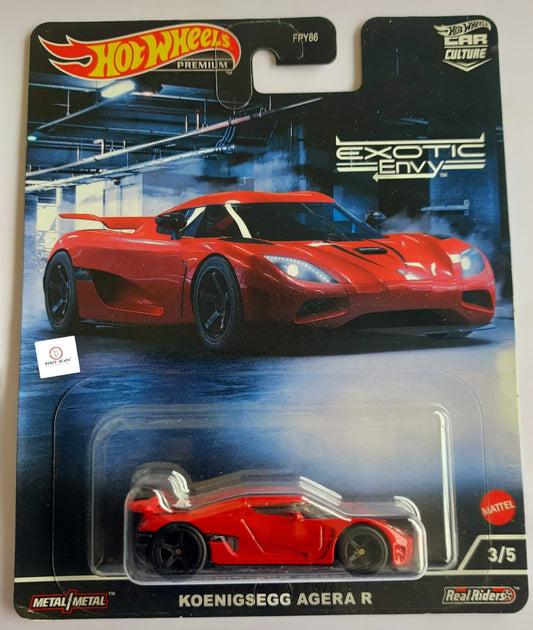 Koenigsegg Agera - Hot Wheels Premium Exotic Envy