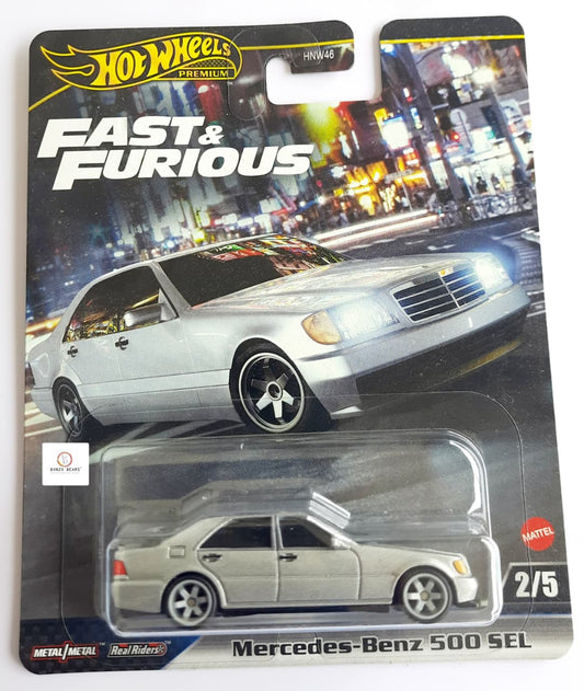 Fast & Furious - Mercedes-Benz 500 SEL - Hot Wheels  Premium