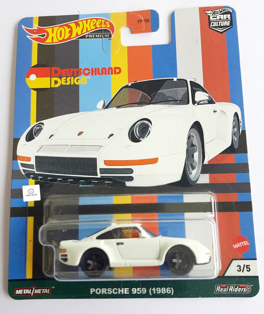 Porsche 959 (1986) HotWheels Deutschland Design Premium Car Culture