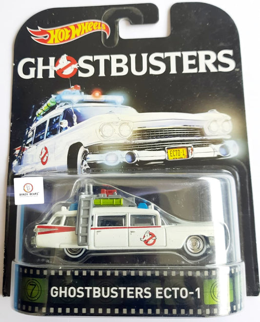 Ghostbusters Ecto-1  - Hot Wheels Retro Entertainment Card