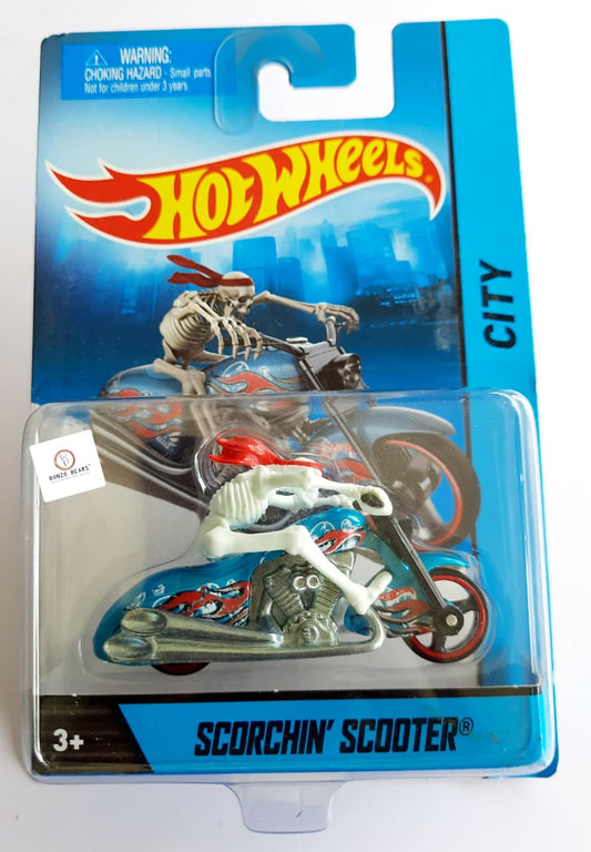 Skelton Raider - Scorchin Scooter Hot Wheels - Exclusive