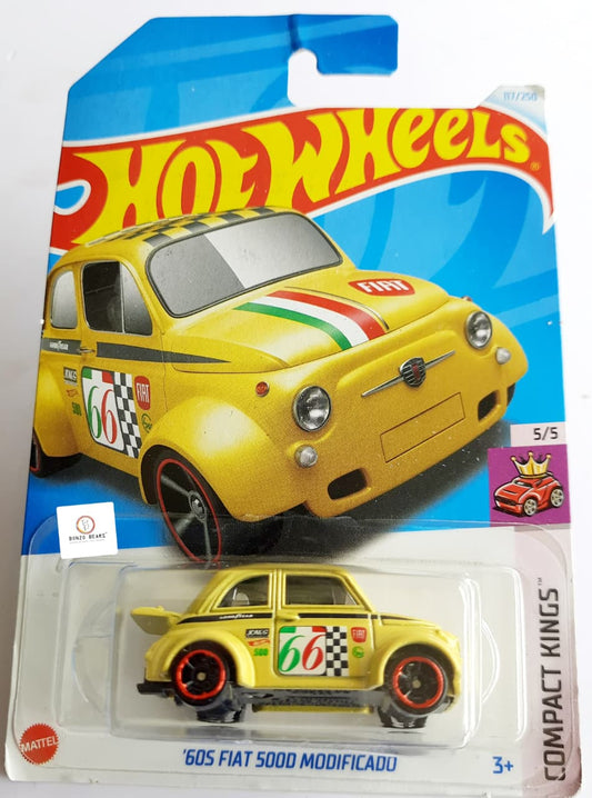 '60s Fiat 500D Modificadu - Hot Wheels - No 66