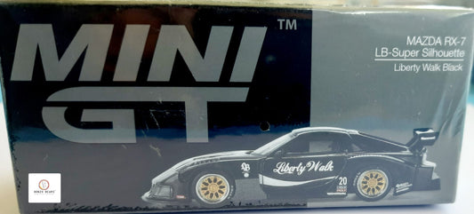 MiniGT - 785 - MAZDA RX-7 LB-Super Silhouette Liberty Walk Black