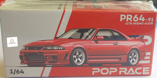 Nissan Skyline GT-R R33 Nismo 400R Red - Pop Race