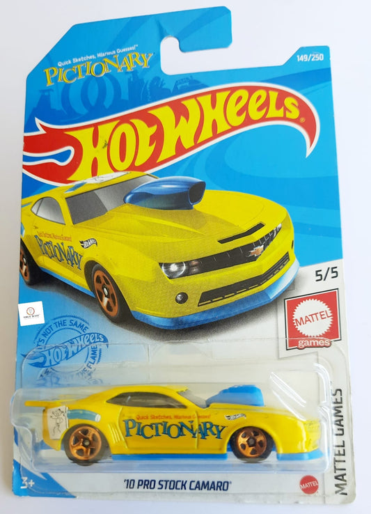 10 Pro Stock Camaro(Pictionary) - Hot Wheels