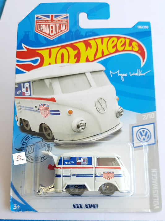 Volkswagen Kool Kombi (Urban Outlaw) - Hot Wheels White