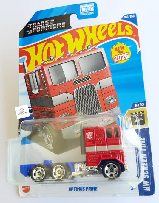 Optimus Prime Hot Wheels