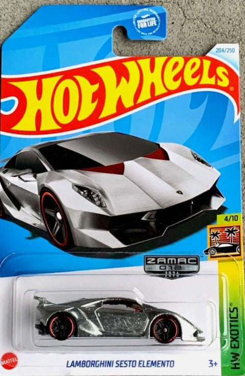 Zamac LAMBORGHINI SESTO ELEMENTO Hot Wheels WallMart Exclusive
